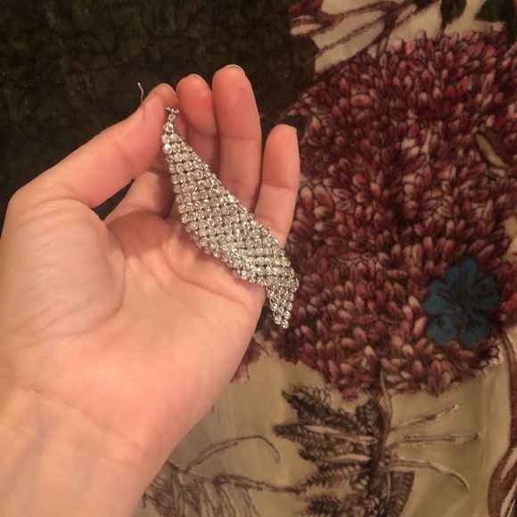 Velvet romper with partial see through fabric. - Picture 3 of 5